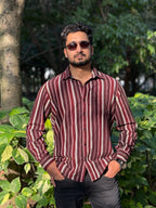 Corduroy Red Single Pocket