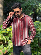 Corduroy Red Single Pocket