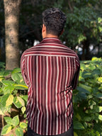 Corduroy Red Single Pocket