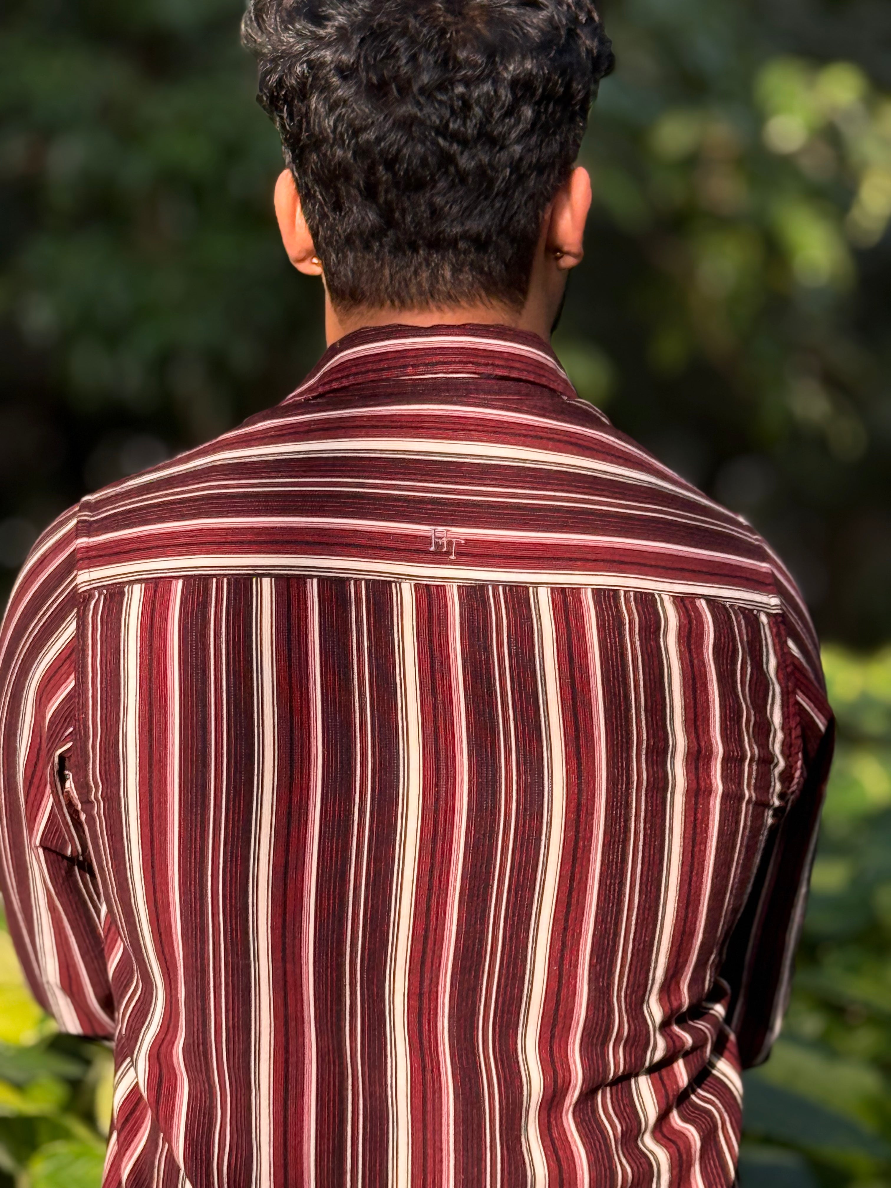 Corduroy Red Double Pocket