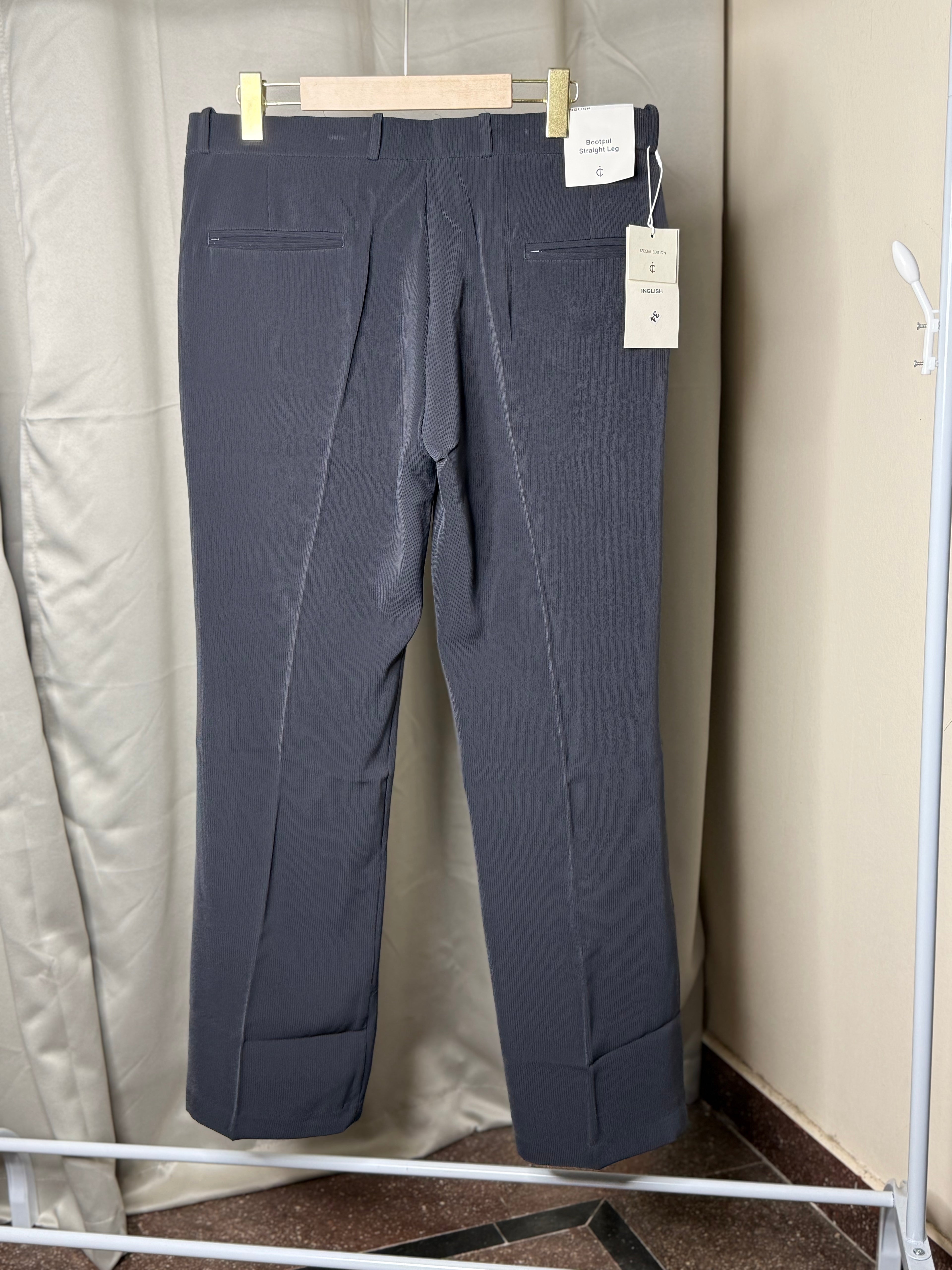 Armani stripes straight fit pant
