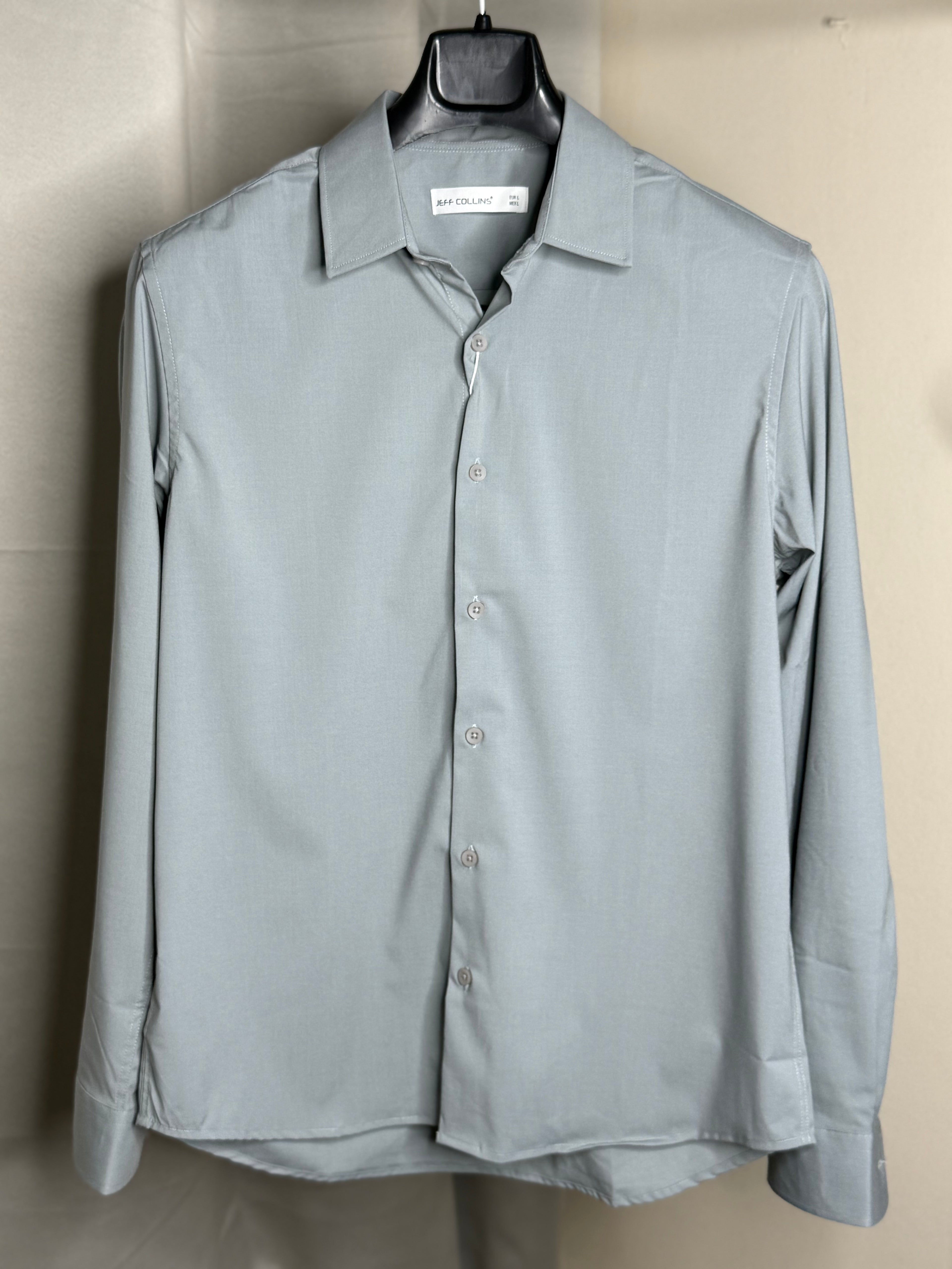 gray colour formal shirt